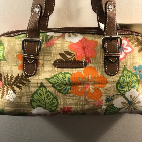 Caribbean Joe Tropical Tropical Print Purse NWT - Picture 1 of 11